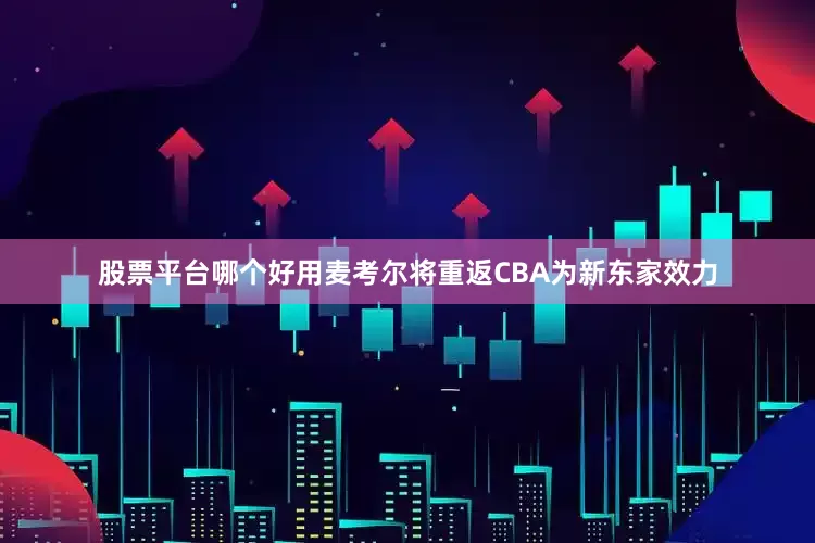 股票平台哪个好用麦考尔将重返CBA为新东家效力